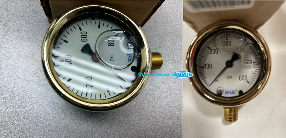 Đồng hồ áp suất đồng Wika 213.40 - 3