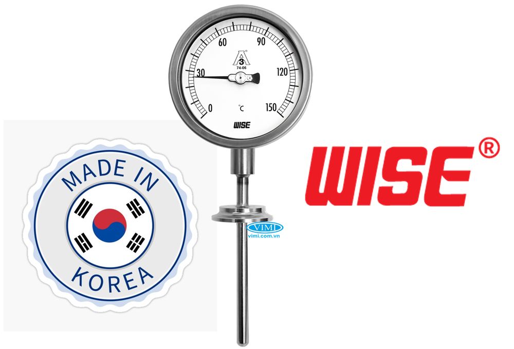 Đồng hồ nhiệt độ Wise T123 Đồng hồ nhiệt độ Wise T123 -1