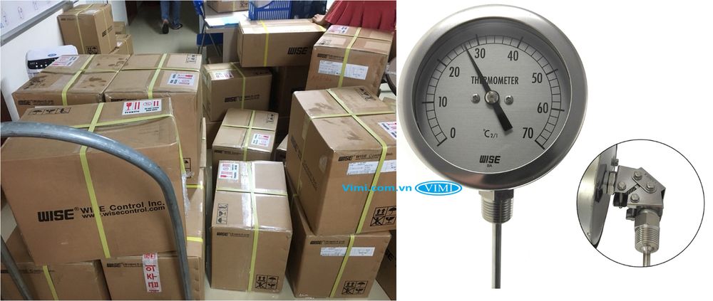 Đồng hồ nhiệt độ Wise T140 Đồng hồ nhiệt độ Wise T140 - 4