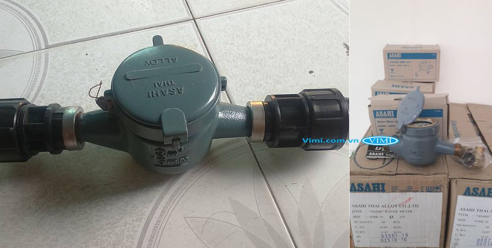 Đồng hồ nước Asahi GMK 15 - 11