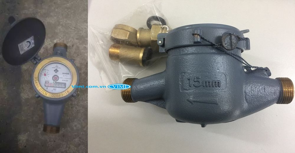 Đồng hồ nước Asahi GMK 15 - 7