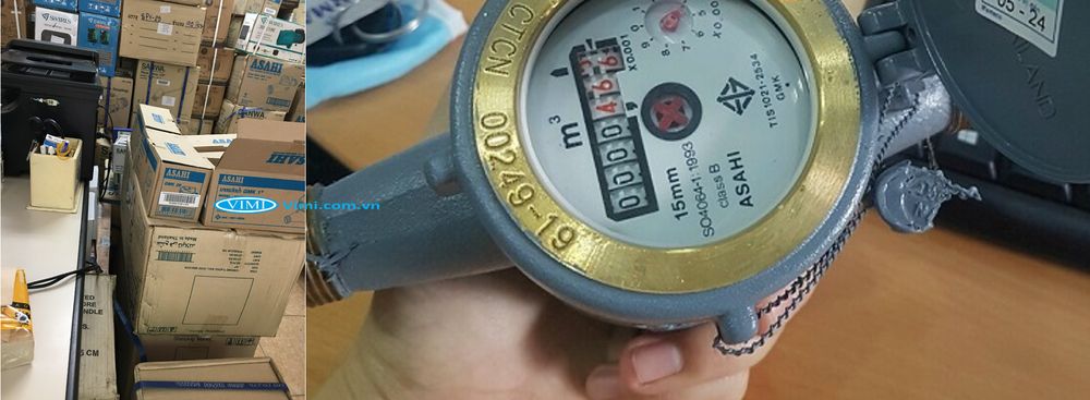 Đồng hồ nước Asahi GMK 15 - 10