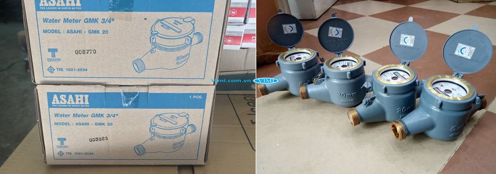 Đồng hồ nước Asahi GMK 20 - 11