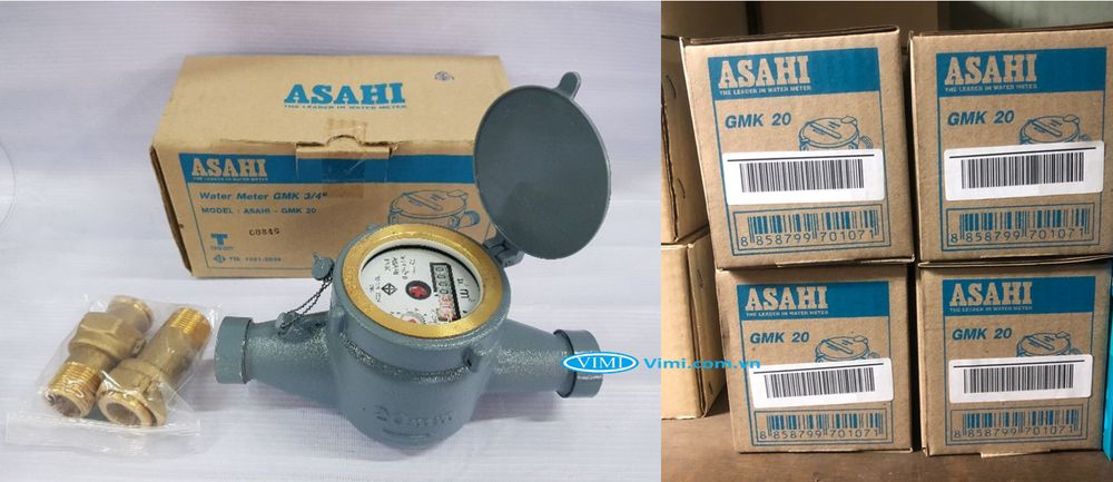 Đồng hồ nước Asahi GMK 20 - 14