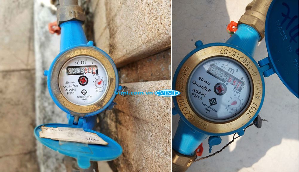 Đồng hồ nước Asahi GMK 20 - 4