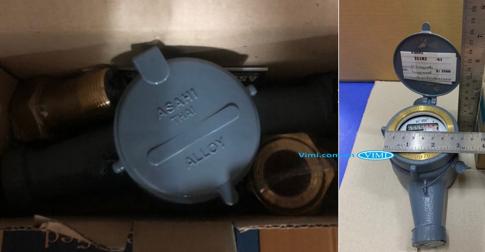 Đồng hồ nước Asahi GMK 20 - 6