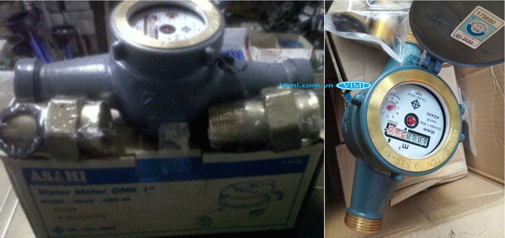 Đồng hồ nước Asahi GMK 20 - 9