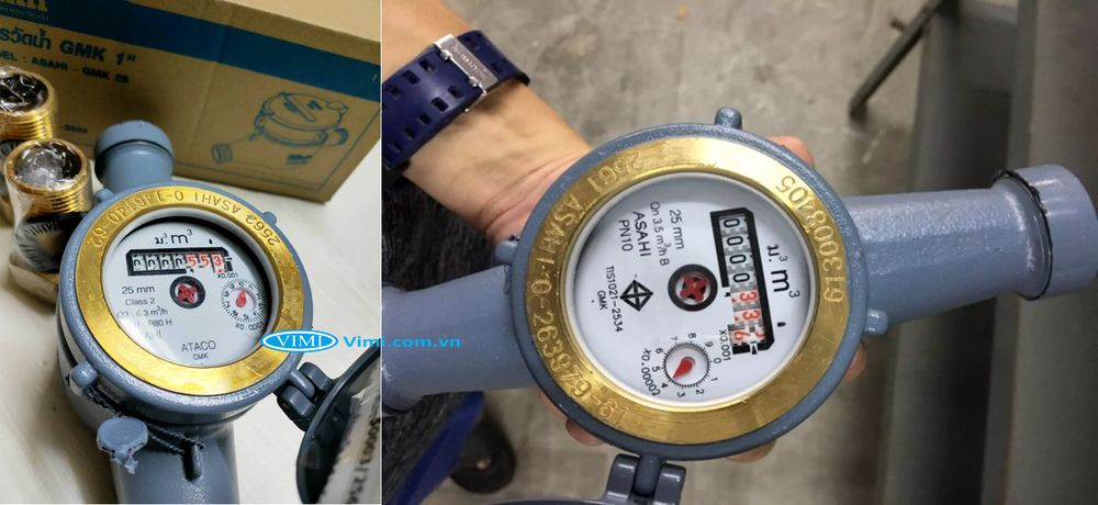 Đồng hồ nước Asahi GMK 25 - 12