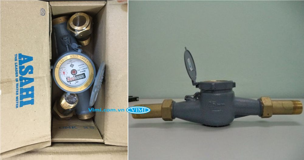 Đồng hồ nước Asahi GMK 25 - 4