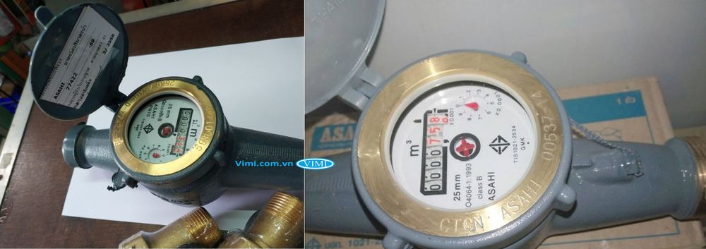 Đồng hồ nước Asahi GMK 25 - 9