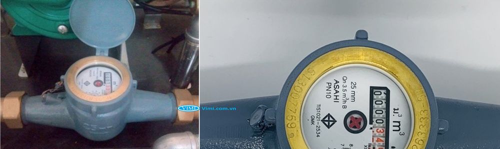 Đồng hồ nước Asahi GMK 25 - 10