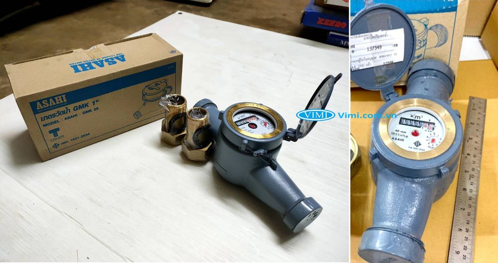 Đồng hồ nước Asahi GMK 40 - 12