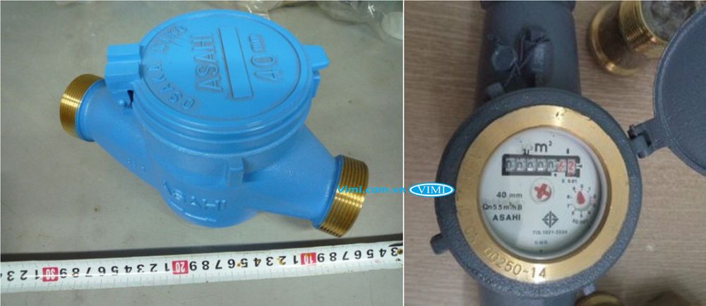 Đồng hồ nước Asahi GMK 40 - 8