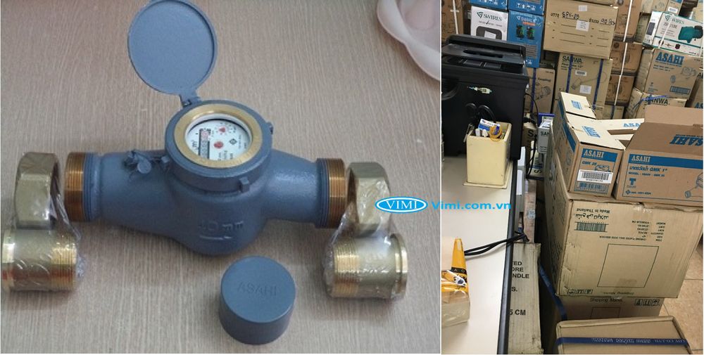 Đồng hồ nước Asahi GMK 40 - 9