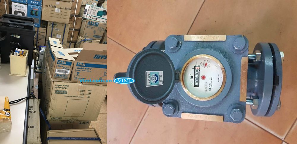 Đồng hồ nước Asahi GMK 65 - 4