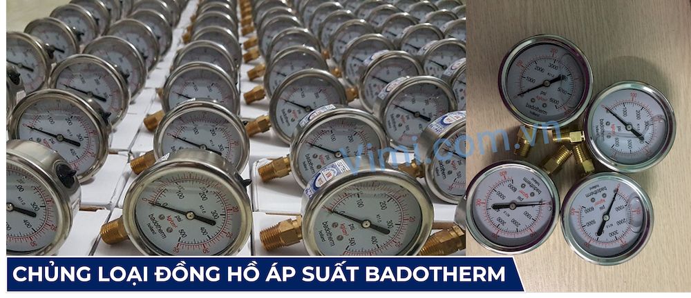 Đồng hồ áp suất Badotherm 1