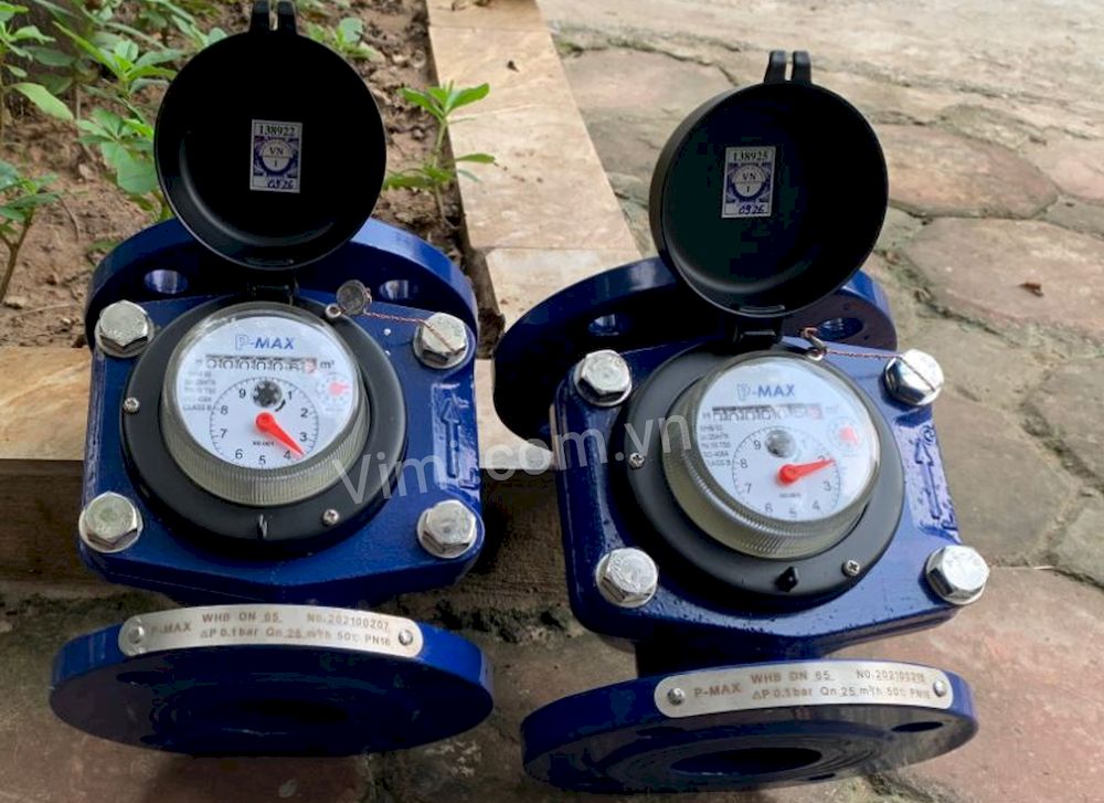 Pmax DN150 Đồng hồ chế tạo từ vật liệu gang