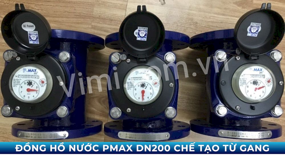 Vật liệu cấu tạo đồng hồ nước Pmax DN200