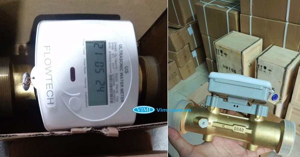 Đồng hồ nước Flowtech dạng siêu âm - 7