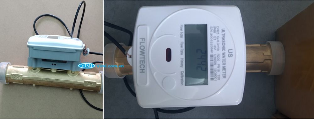 Đồng hồ nước Flowtech dạng siêu âm - 6