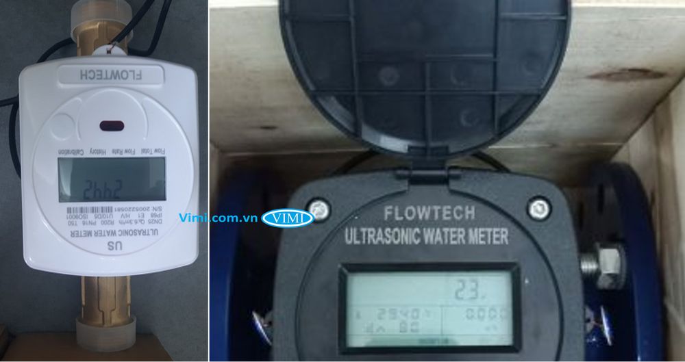 Đồng hồ nước Flowtech dạng siêu âm - 3