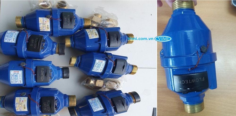 Đồng hồ nước Flowtech lắp đứng - 4