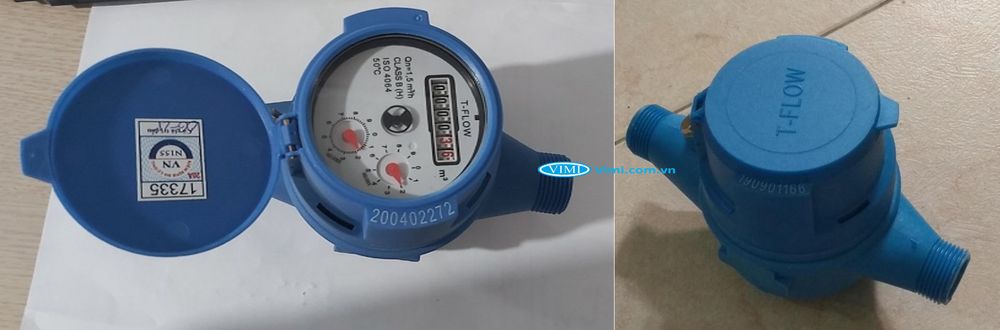 Đồng hồ nước T-Flow DN15 - 2