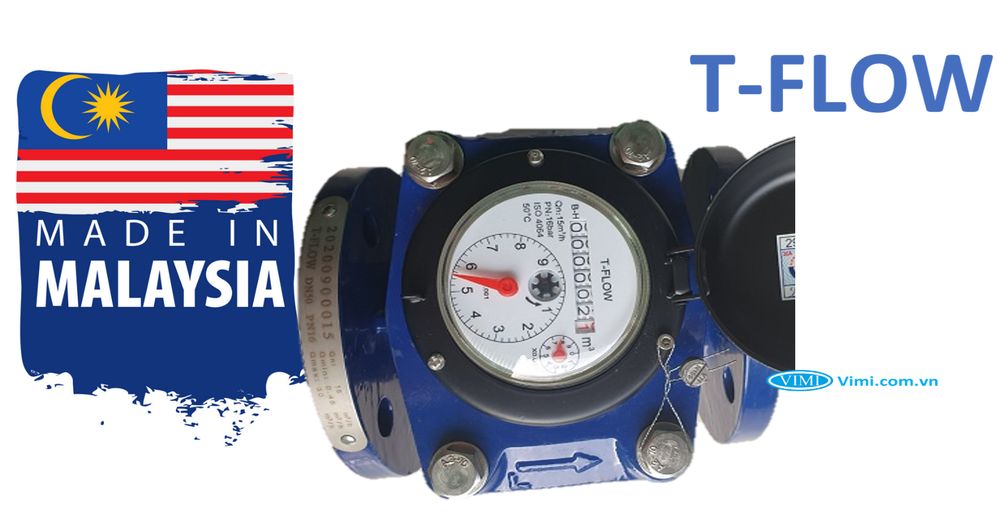 Đồng hồ nước T-Flow DN50 - 1