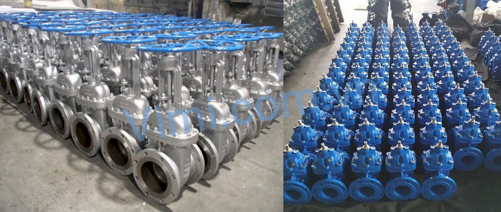 Van cổng DN100 van cổng dn100 inox