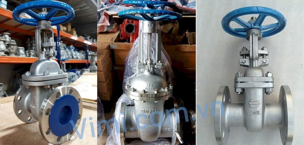 Van cổng DN100 van cổng dn100 wonil