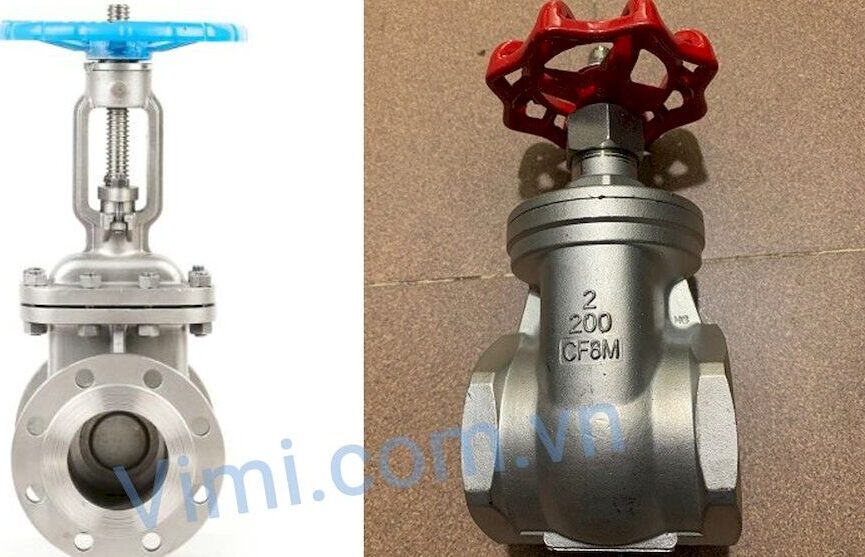 Van cổng DN50 van cổng dn50 thân inox