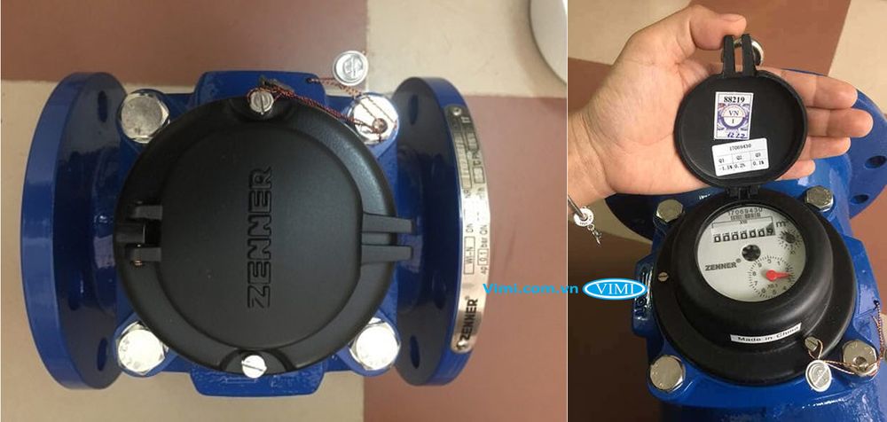 Đồng hồ nước Zenner DN150 - 7