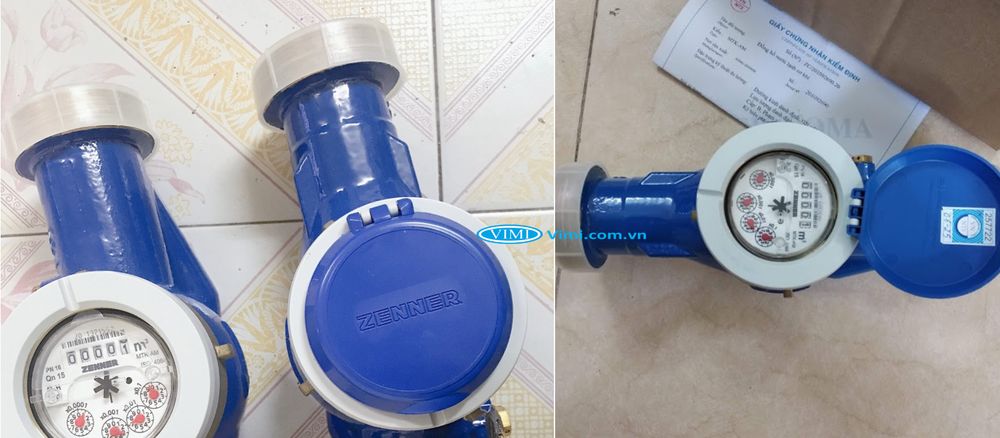 Đồng hồ nước Zenner DN40 - 6