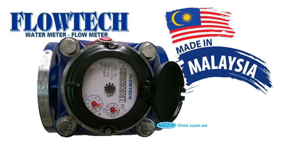 Flowtech nước thải Đồng hồ nước thải Flowtech - 1