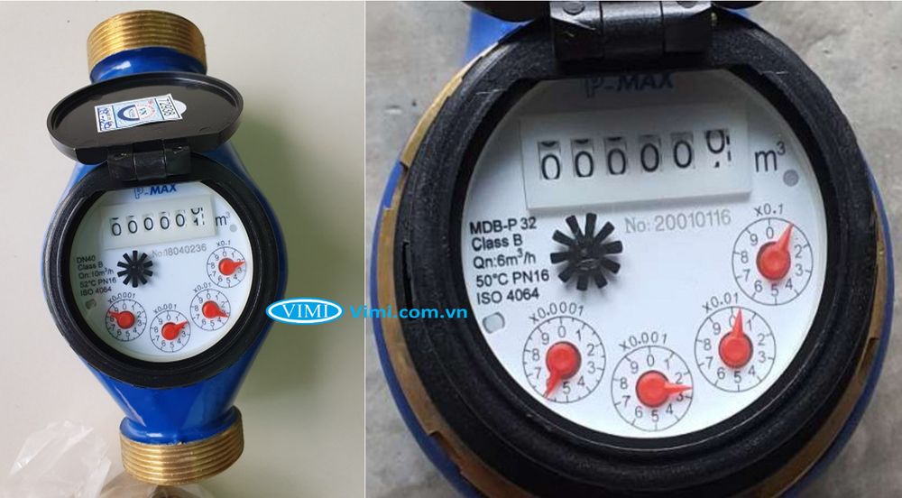 Đồng hồ nước Pmax cấp B - 2