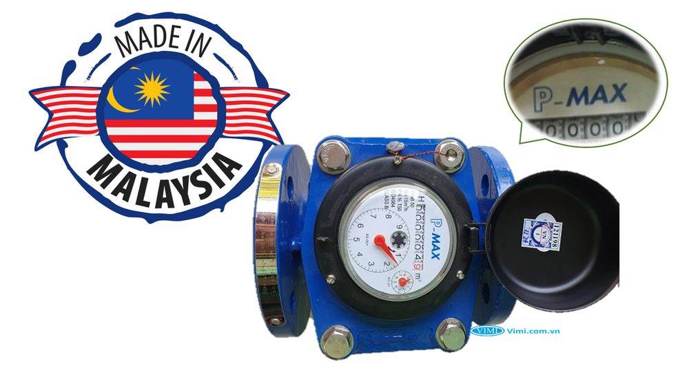 Đồng hồ nước Pmax cấp B mặt bích - 1