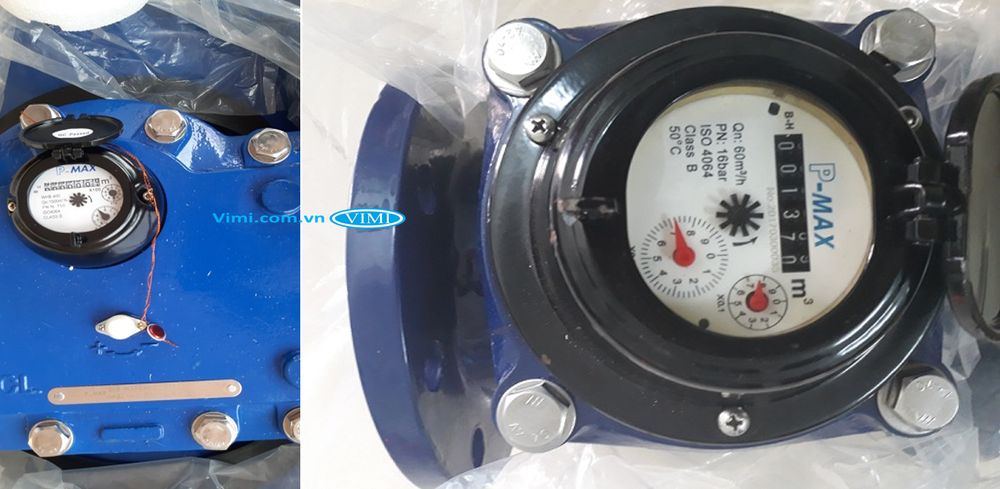 Đồng hồ nước Pmax cấp B mặt bích - 8