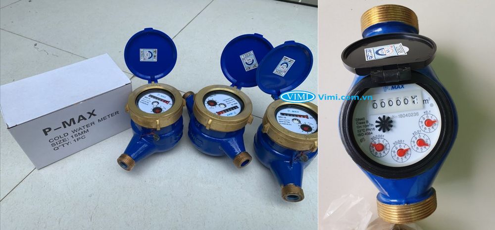 Đồng hồ nước Pmax cấp B nối ren - 5
