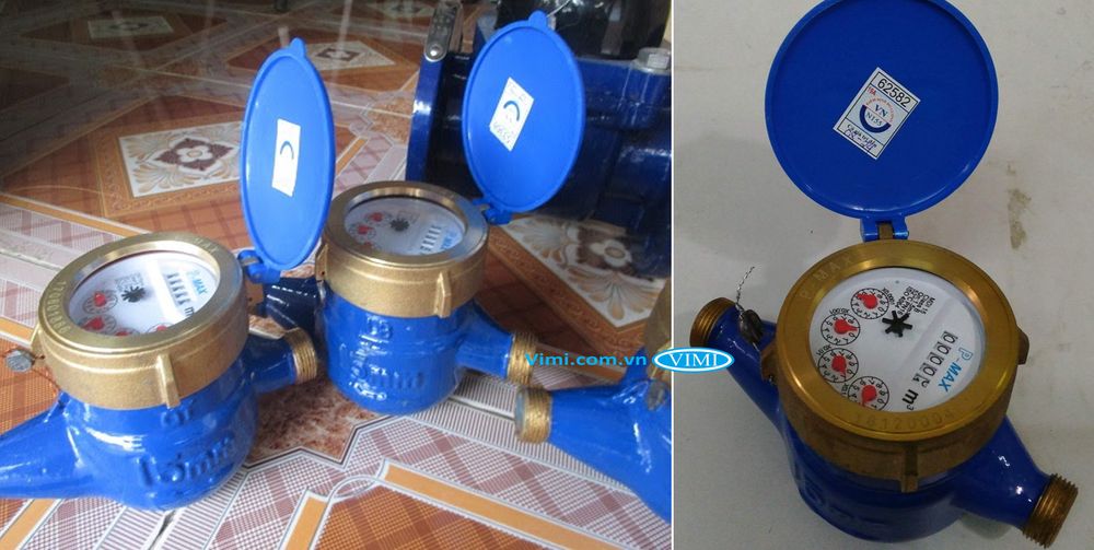 Đồng hồ nước Pmax cấp B nối ren - 7