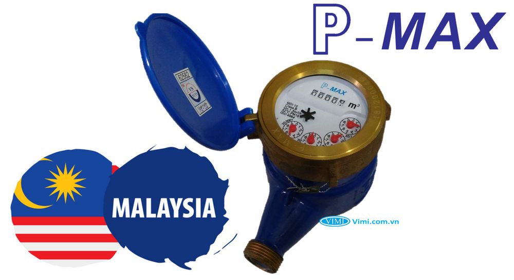 Đồng hồ nước Pmax DN15 - 1
