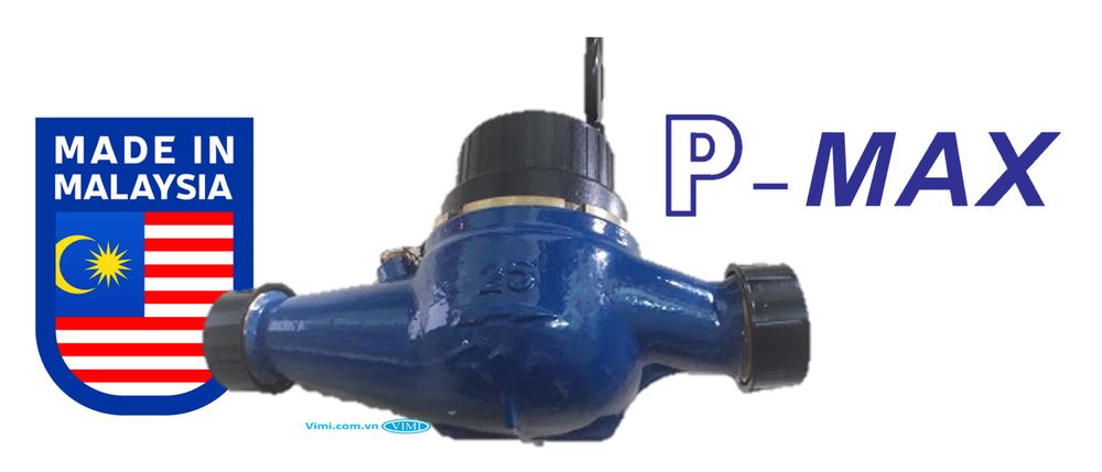 Đồng hồ nước Pmax DN25 - 1