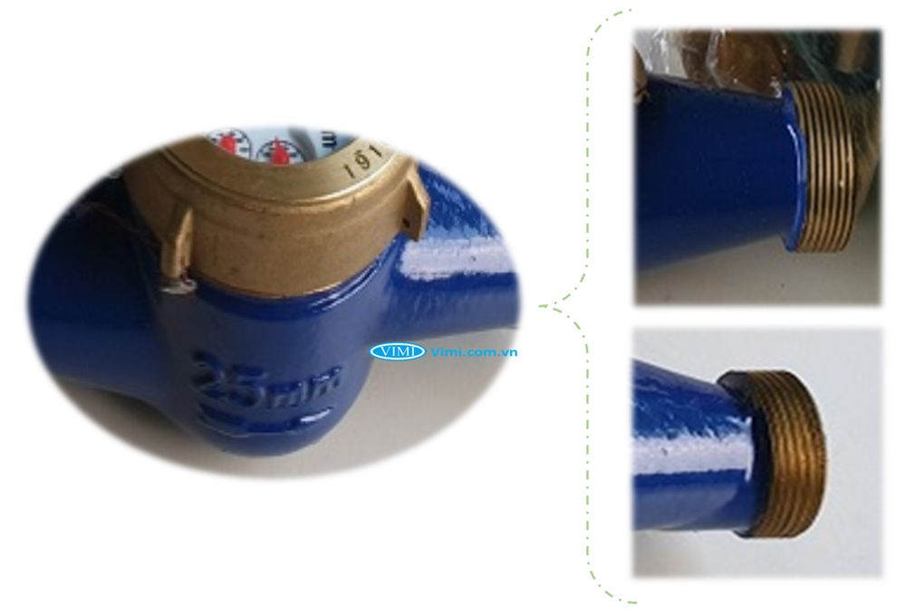 Đồng hồ nước Pmax DN25 - 2
