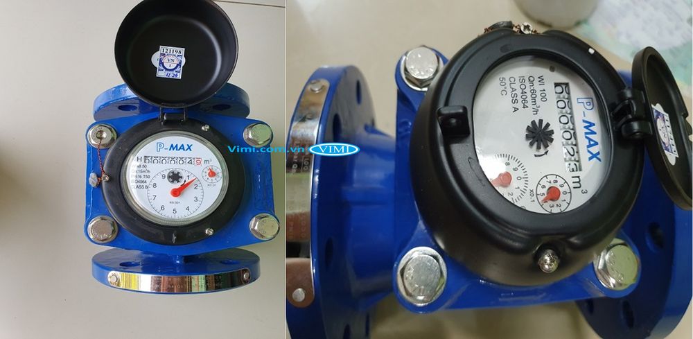 Pmax mặt bích Đồng hồ nước Pmax mặt bích - 2