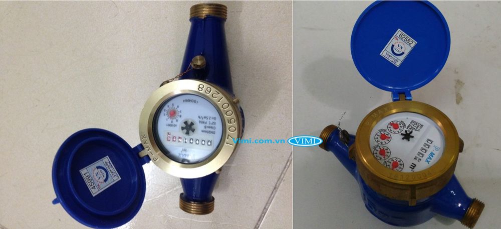 Đồng hồ nước Pmax nối ren - 4
