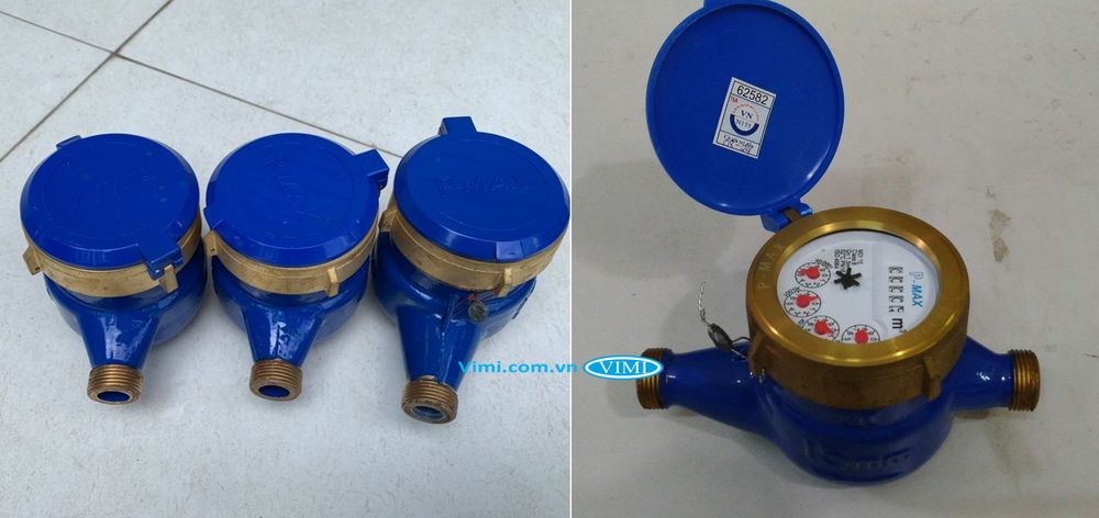 Đồng hồ nước Pmax nối ren - 6