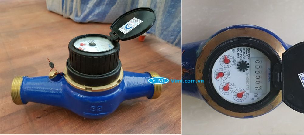 Đồng hồ nước Pmax nối ren - 2
