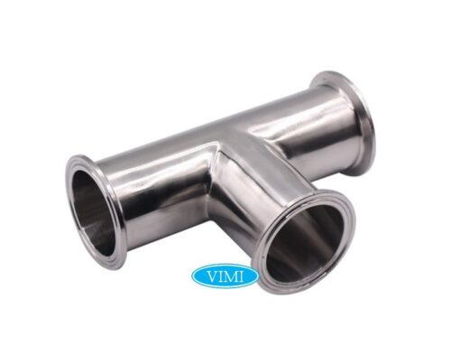 Tê đều inox 304 vi sinh đầu clamp