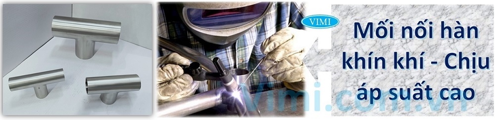 Công dụng tê giảm vi sinh inox 316 đầu hàn