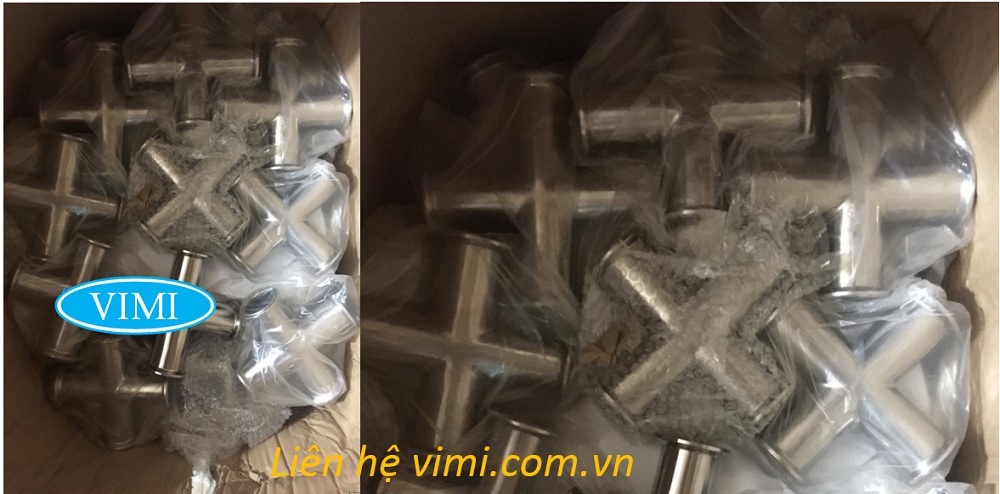 Thập inox 304 vi sinh đầu clamp Kho thập inox 304 vi sinh đầu clamp, sẵn hàng