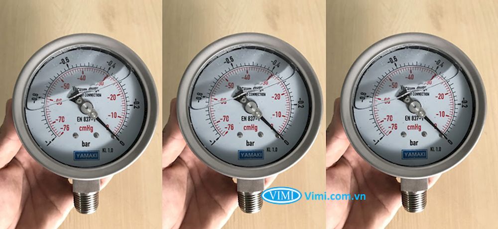 Đồng hồ áp suất Yamaki 0~10bar